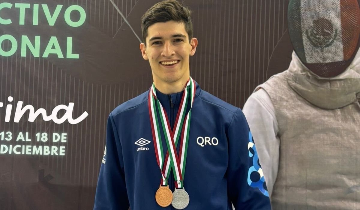 Máximo Azuela: “Ganar no es todo, yo compito porque amo la esgrima”