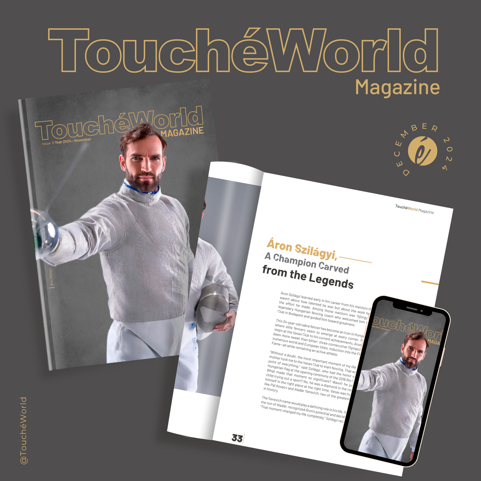 TouchéWorld Magazine: Diciembre 2024