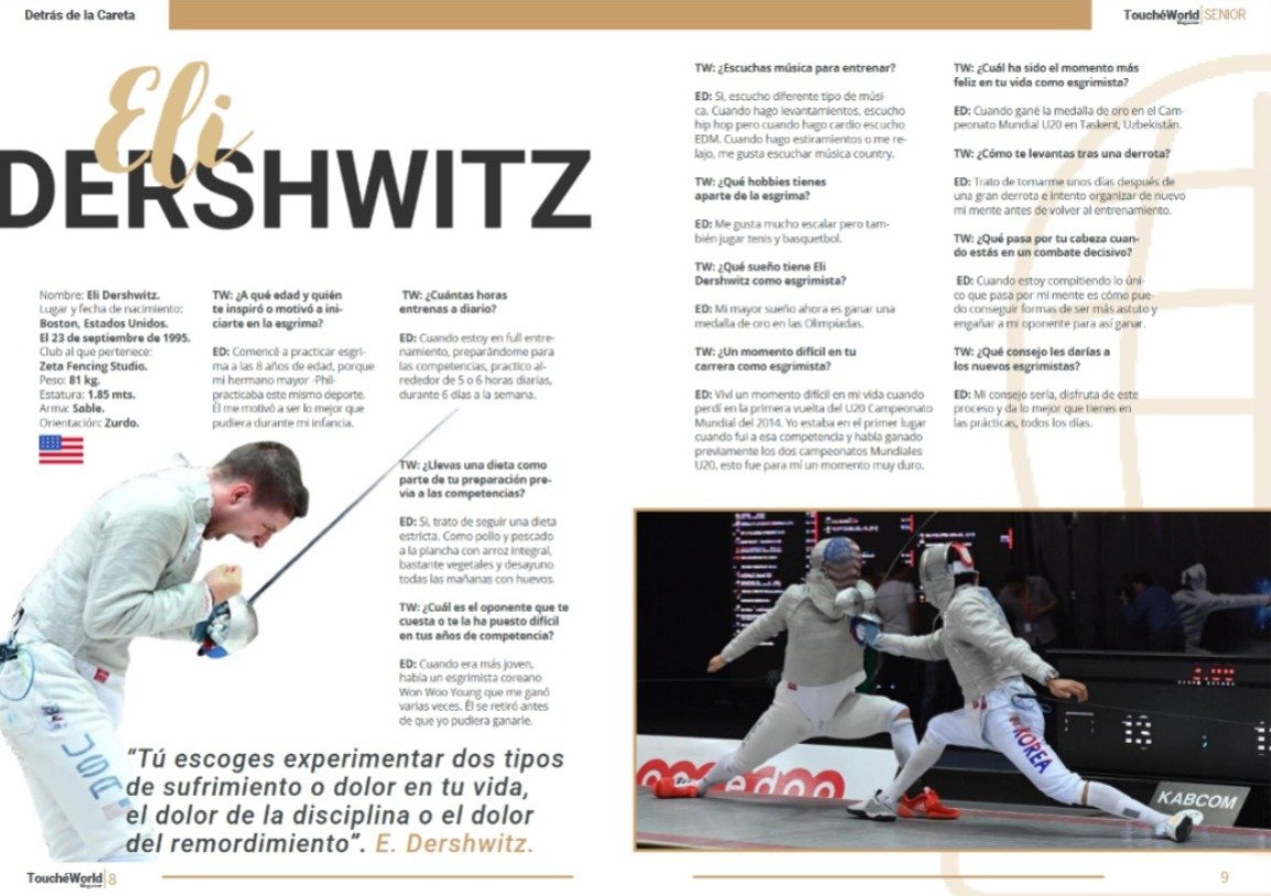 TBT… Detrás de la careta: Eli Dershwitz. (USA)