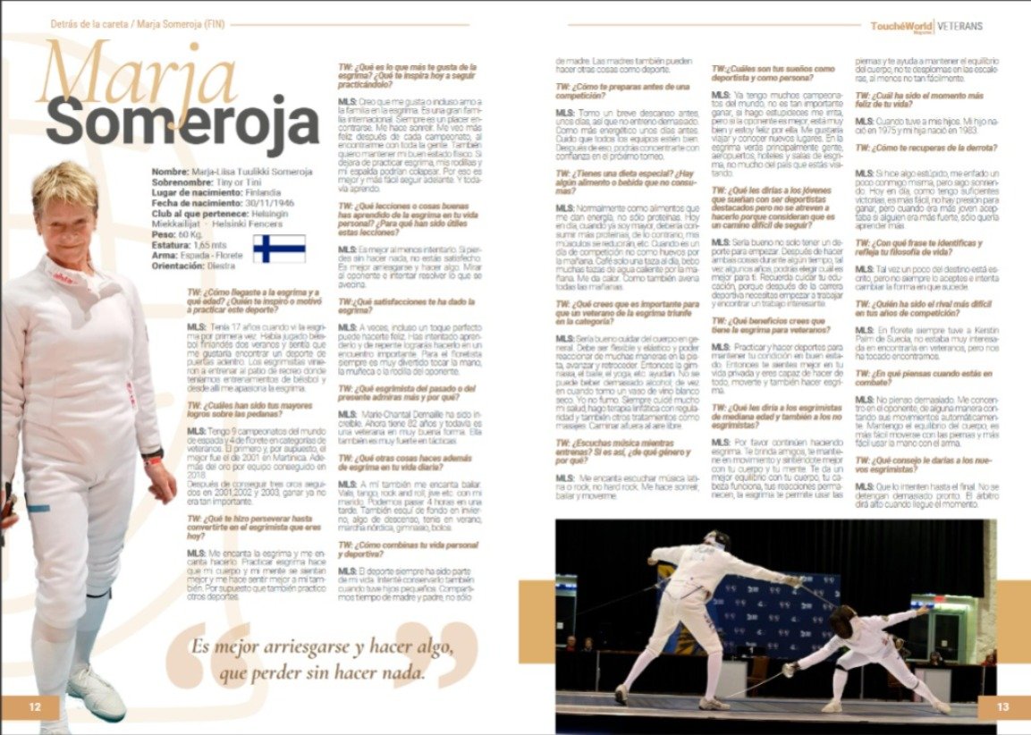 TBT… Detrás de la careta: Marja Someroja (FIN)