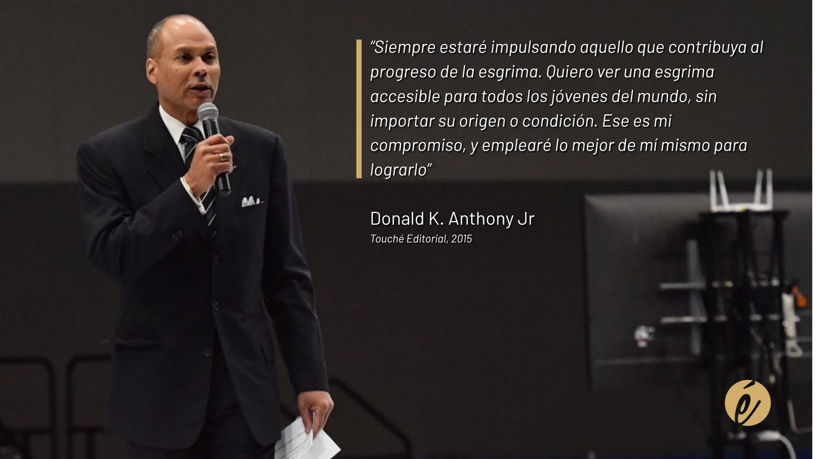 Donald K. Anthony Jr.: El nuevo Miembro de Honor de USA Fencing