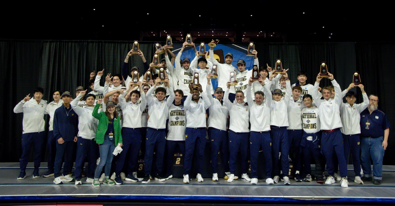 Notre Dame completa el sweep histórico: campeón masculino y femenino en la misma semana